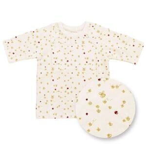 🆕 Fin & Vince NWT 4/5 Yrs French Terry “Honeybee Fields” Tee.